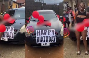 Overjoyed Lady Jumps for Joy as Boyfriend Surprises Her with a Car on Her Birthday (Video)