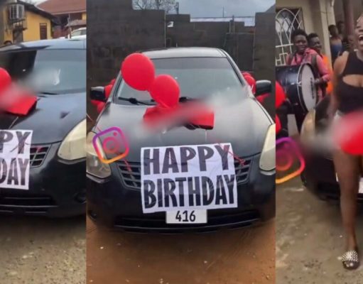 Overjoyed Lady Jumps for Joy as Boyfriend Surprises Her with a Car on Her Birthday (Video)