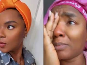 Chioma Chukwuka Emotionally down in tears after AMVCA Best Actress win