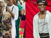 Drama in Church as Elderly Man Boldly Claims to Be Wizkid’s Biological Father