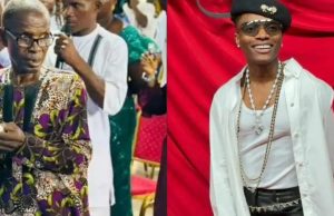 Drama in Church as Elderly Man Boldly Claims to Be Wizkid’s Biological Father