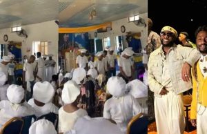 Shock as White Garment Church Plays Davido and Omah Lay’s ‘With You’ During Service — Reactions Trail Viral Video