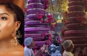Baker Claims Veekee James’ Birthday Cake Costs N18M – and It’s 20 Feet Tall