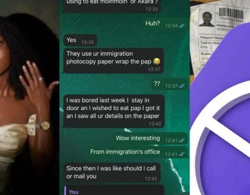 Lady Calls Out Nigeria Immigration After Her Passport Form Was Allegedly Used to Sell Akara