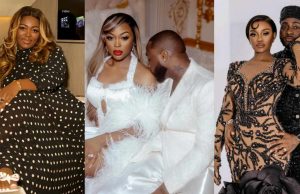 Ka3na Jones Sparks Reactions with Edited Photo at Davido & Chioma’s Miami Wedding